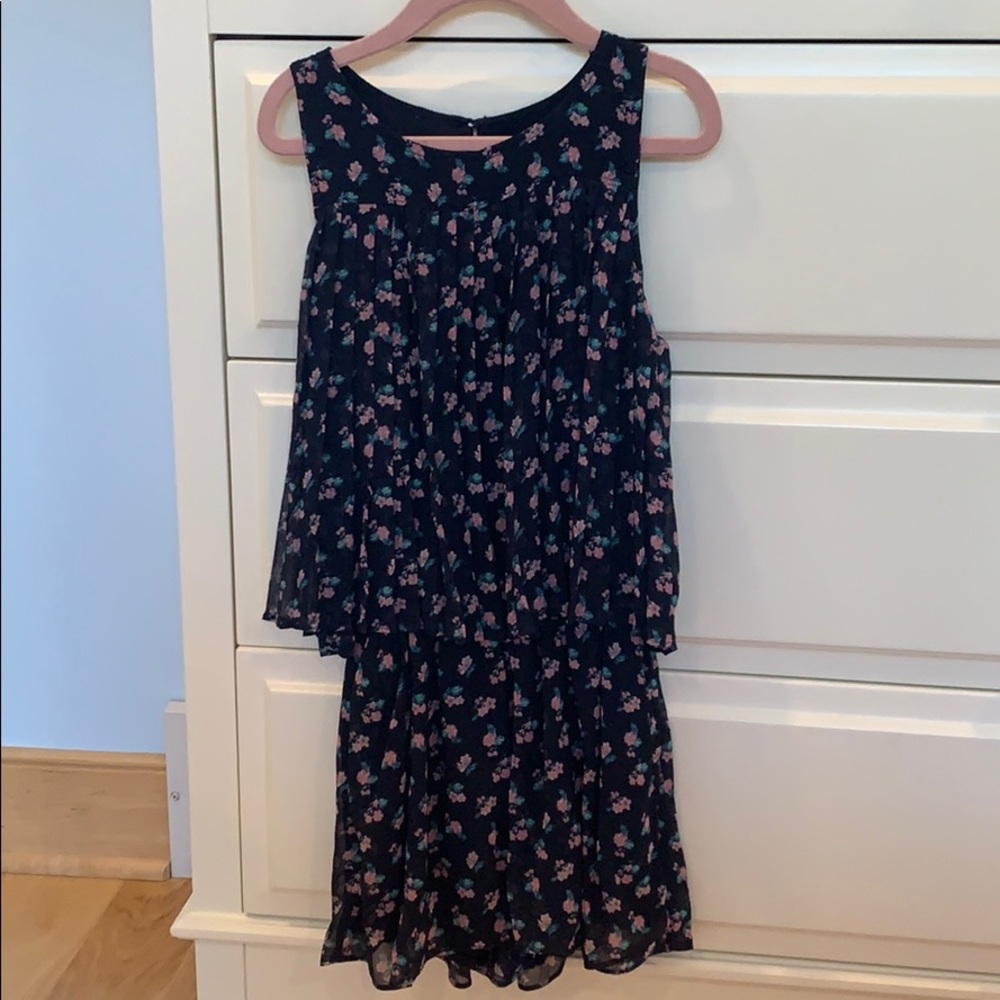 Abercrombie kids chiffon romper. Size 7/8.